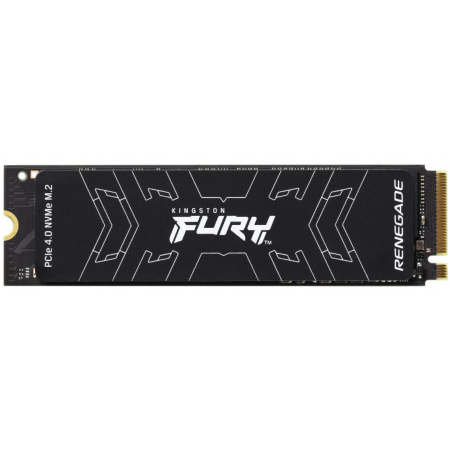 Жесткий диск SSD M.2 PCI-E x4 1Tb Kingston Fury Renegade (80 мм, 3D TLC, R7300Mb/W6000Mb, R900K IOPS/W1000K IOPS, DRAM, 1.8M MTBF) (SFYRS/1000G)