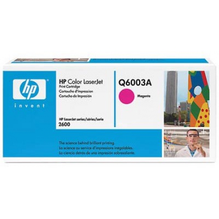 картридж hp lj color 2600 magenta q6003a