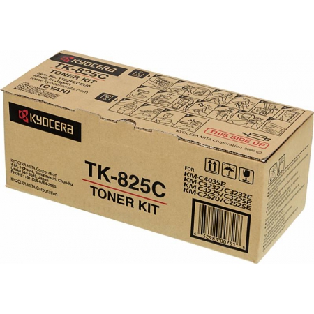 тонер kyocera km-c2520/c2525e/c3225/c3232/3232e/c4035e cyan (tk-825c) 7000стр (о)