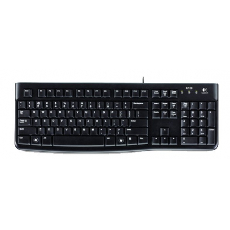 клавиатура logitech k120 black usb (920-002522)