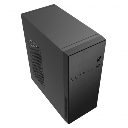 Корпус ATX Powerman DA812BK 500W 2xUSB2.0 2xUSB3.0 Black