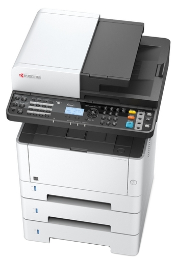 мфу kyocera ecosys m2635dn (принтер,копир,сканер, факс) (а4, 35cpm, дуплекс, dadf, lan, стартовый тонер) 1102s13nl0
