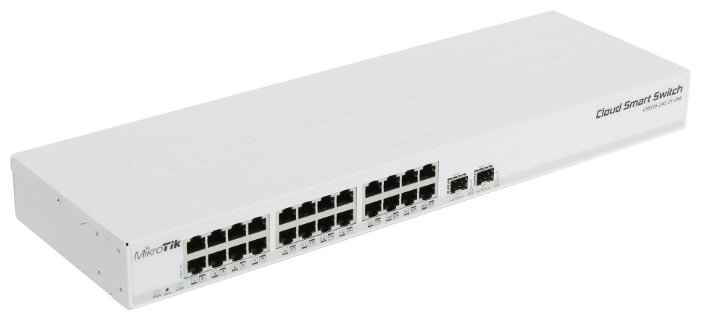 Коммутатор MikroTik CSS326-24G-2S+RM
