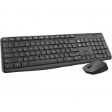 клавиатура logitech mk-235 wireless combo desktop grey (беспр.клав+беспр.мышь) (920-007948)