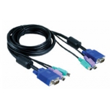 Кабель для переключателя D-Link DKVM-CB/B1A 1.8 м, PS/2+PS/2+VGA