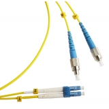 Патч-корд ВО SM 9/125 FC-FC Duplex 3м (Hyperline FC-9-FC-FC-UPC-3M)